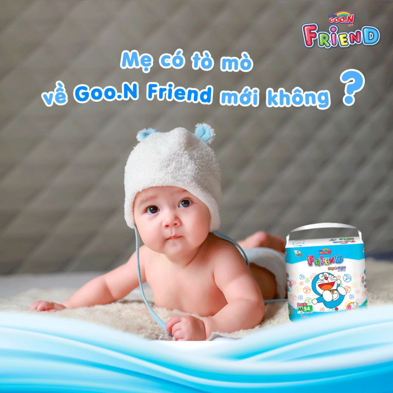 Tã GOO.N ra mắt bao bì mới cho sản phẩm Friend